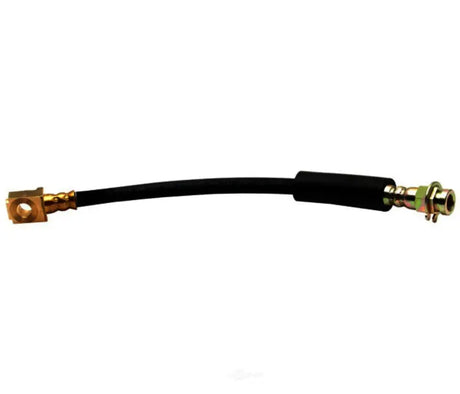 Black rubber hydraulic brake hose with metal fittings for BH38074 Raybestos Hydraulic Brake system