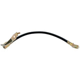 Black rubber brake hose with metal fittings for BH381249 Raybestos Brake Hose replacement