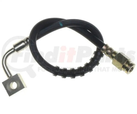 Black rubber brake hose with metal fittings for BH381340 Raybestos Hardware Hydraulics