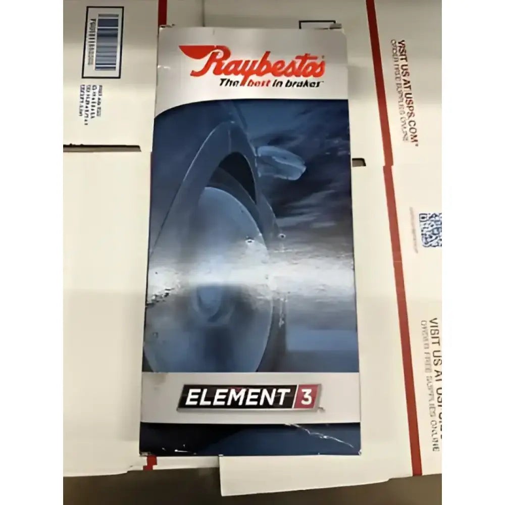 Raybestos Brake Hose BH38267 with Raybestos Element 3 brake pads for reliable stopping