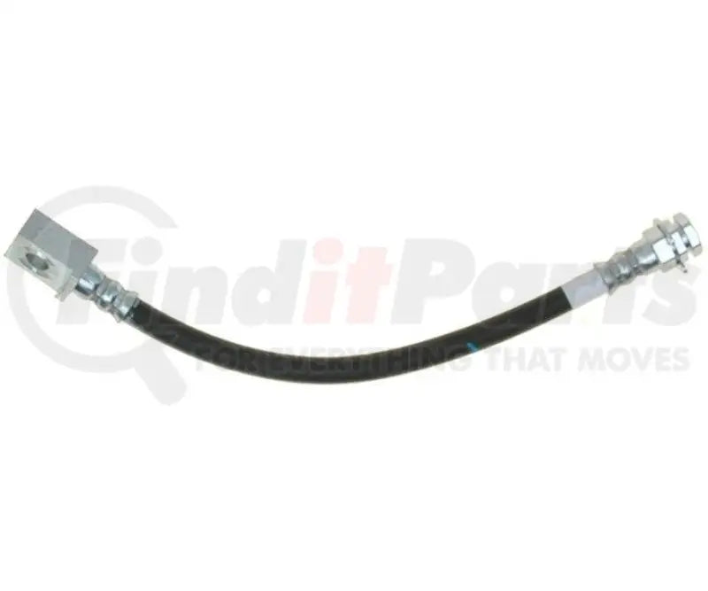 Black rubber brake hose with metal fittings for BH382951 Raybestos Brake Hose replacement