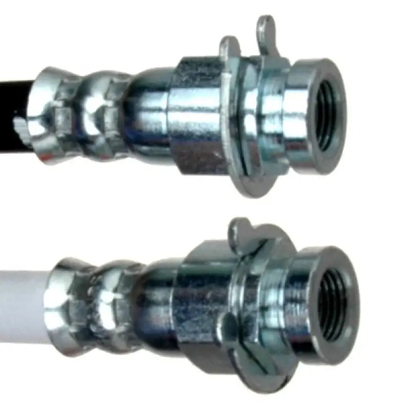 Two metal brake hoses for reliable brake operation in BH38376 Raybestos Hardware-Hydraulics