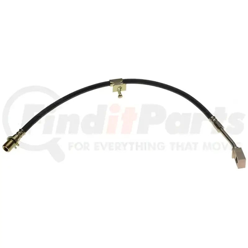 Black rubber brake hose with metal fittings for bh38573 raybestos hydraulic brake system