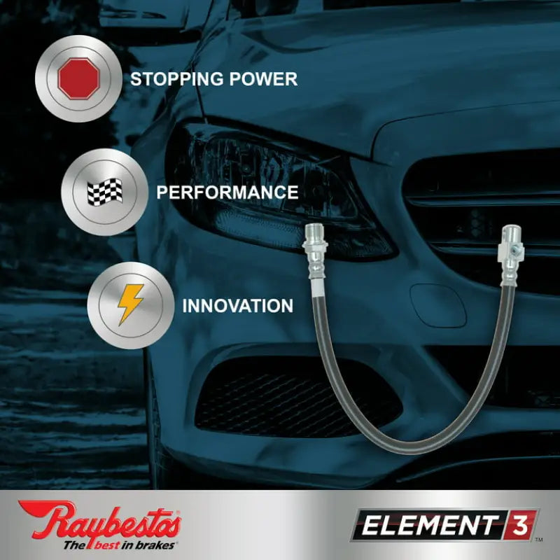 Brake hose assembly for BH38646 Raybestos Hydraulic Brake System, durable raybestos hydraulic brake part