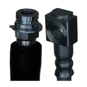 Two hydraulic brake hoses with metal fittings for BH38851 Raybestos Hydraulic Brake System