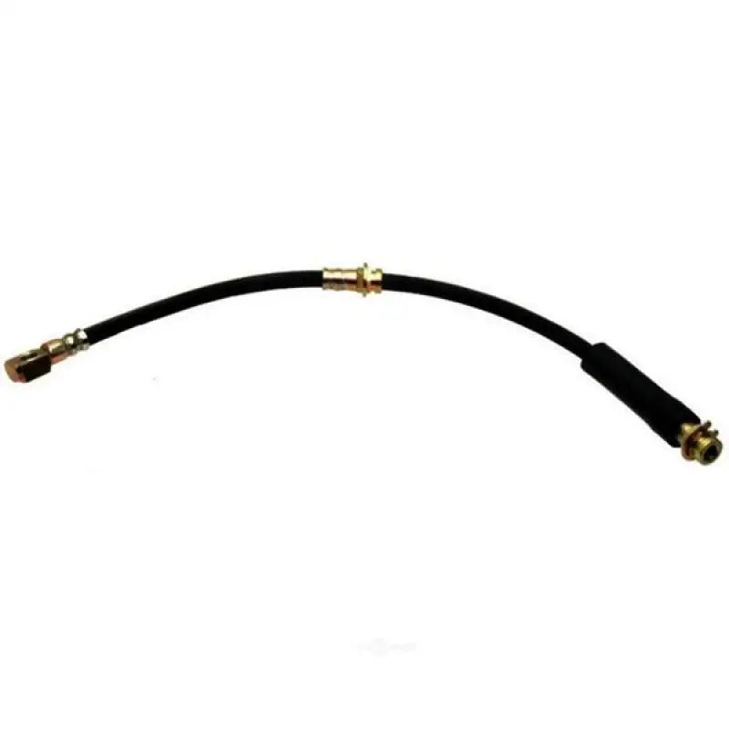 Black rubber hydraulic brake hose with metal fittings for Raybestos BH38852 brake system