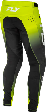 Rayce Bicycle Pants Lime/Black/White Sz 34 - FLY RACING