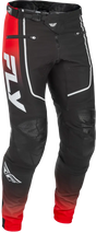 Rayce Bicycle Pants Red/Black/White Sz 38 - FLY RACING