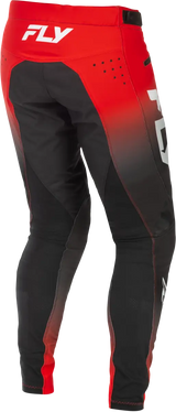 Rayce Bicycle Pants Red/Black/White Sz 38 - FLY RACING