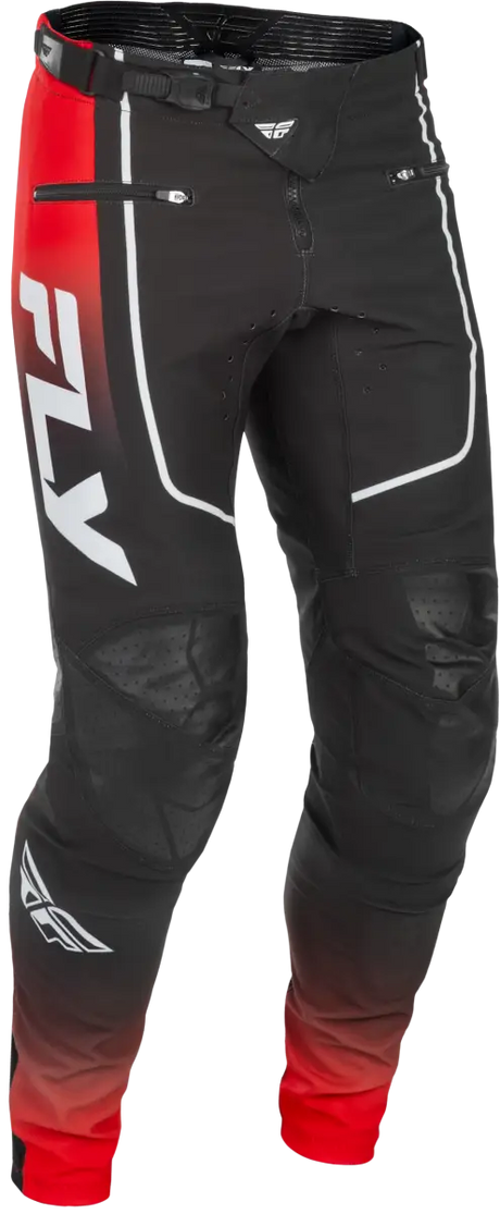 Rayce Bicycle Pants Red/Black/White Sz 30 - FLY RACING