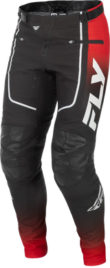 Rayce Bicycle Pants Red/Black/White Sz 30 - FLY RACING