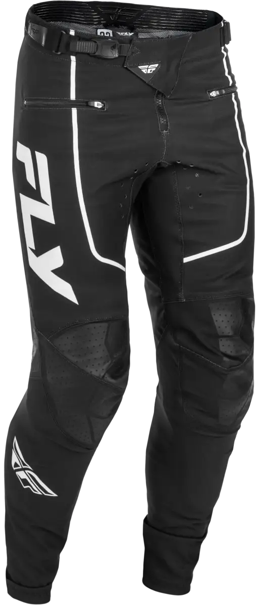 Rayce Bicycle Pants Black/White Sz 38 - FLY RACING