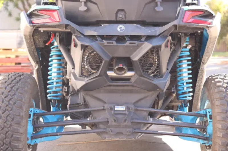 Blue suspension 2019 Can-Am Maverick X3 Max UTV in Big Gun Explorer Series
