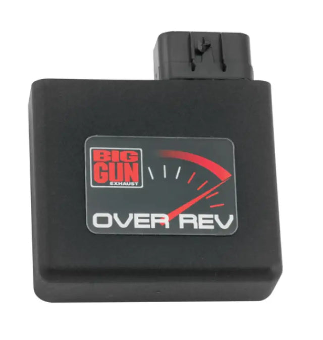 Black electronic control unit for Big Gun Rev Box Raptor 350 04-12 bike