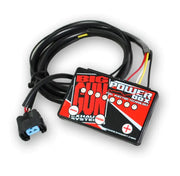 Black and red TFI Power Box with wiring for Big Gun TFI Power Box performance upgrade