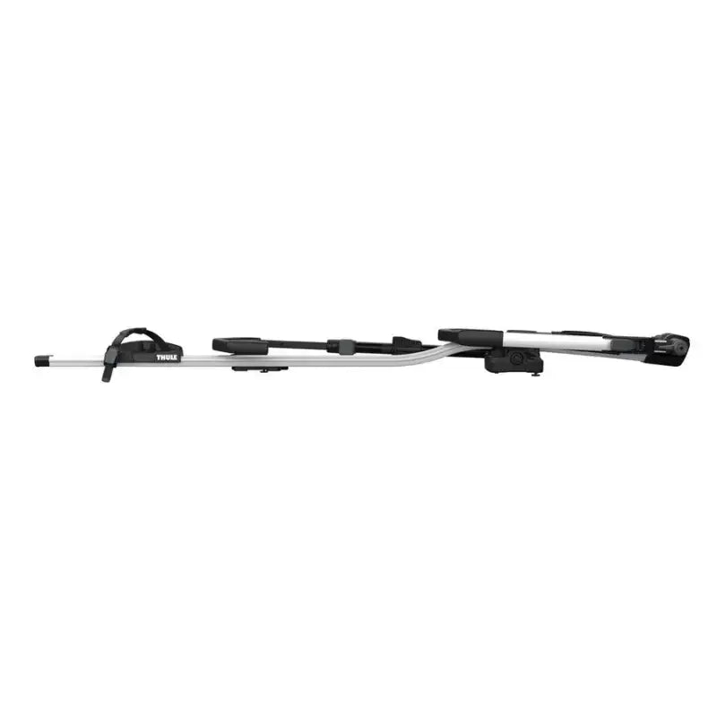 Bike Rack Roof Mount; Holds 1 Bike; Up To 44 Pound Weight Capacity; Fort Mount With Tire Clamp; Non-Foldable; Black