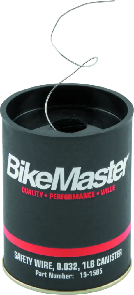 BikeMaster 0.032in Safety Wire Can - 1lb - BikeMaster