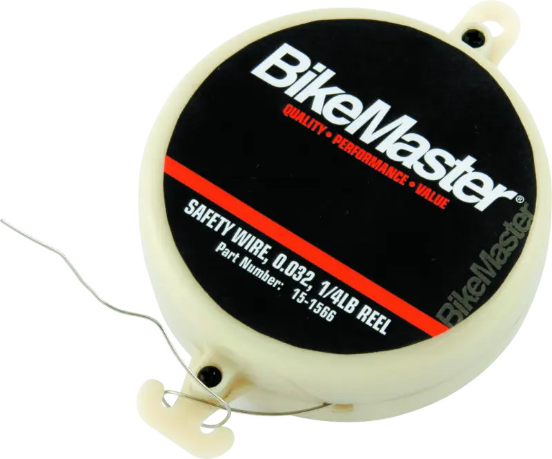BikeMaster 0.032in Safety Wire Reel - 1/4lb - BikeMaster