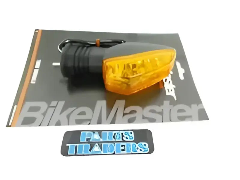 Motorcycle amber turn signal on BikeMaster Suzuki GSX-R600 integrated tail light
