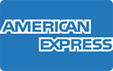 American Express logo on BikeMaster Kawasaki ZX1000 Ninja ZX-10R mirror left black