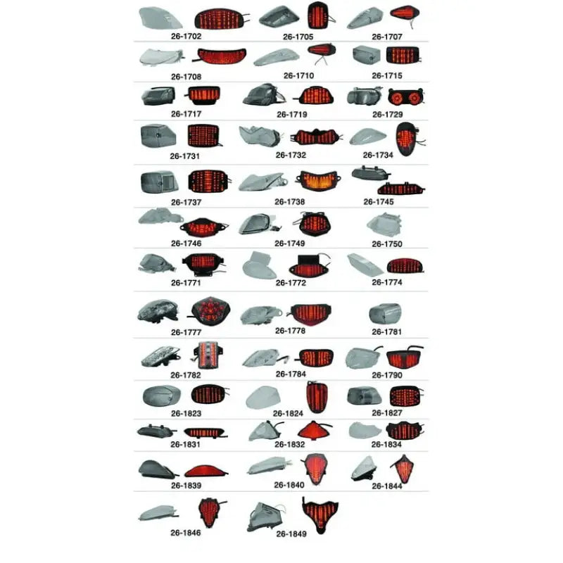 BikeMaster 06-14 Suzuki VZR1800 Boulevard M109/R Integrated Tail Light - 261787 - Lights