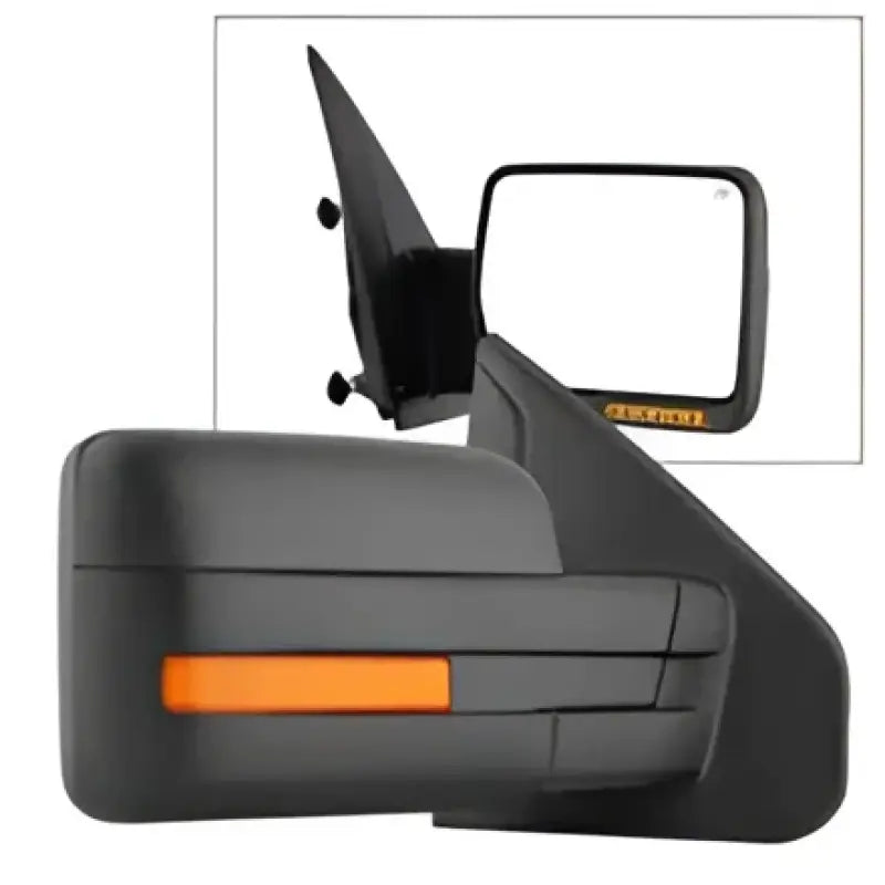 Black side mirror for Kawasaki EX650 Ninja 650R bike master part 600450