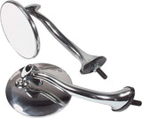 Chrome car mirrors for Kawasaki ZX600 Ninja ZX6R bike replacement part