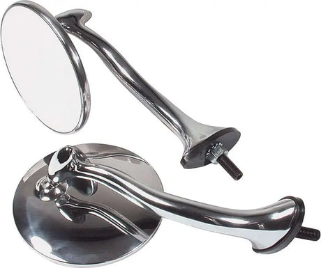 Chrome car mirrors for Kawasaki ZX600 Ninja ZX6R bike replacement part