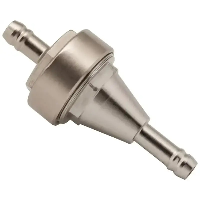 BikeMaster 1/4in Inline Fuel Filter - Titanium - 152401 - Delivery