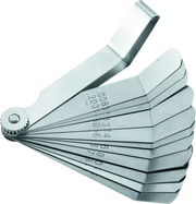 BikeMaster 12-Blade Angled Combination Tappet Feeler Gauge Set - Pack of 3 - BikeMaster