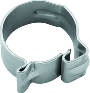 Silver-colored metal hose clamp from BikeMaster 13.5mm replacement 10pcs set for 5mm replacement