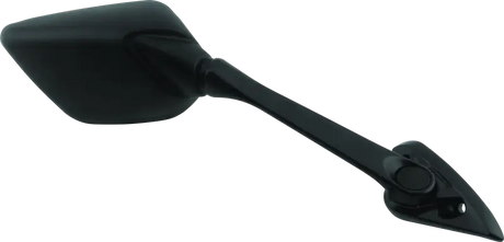 Black BikeMaster mirror for Yamaha YZF-R3 looks sleek black and fits right on your bike