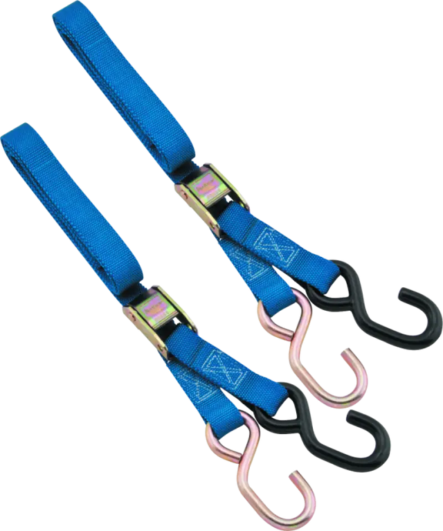 BikeMaster 1x72in Tiedown 20pc Carton - Blue - BikeMaster