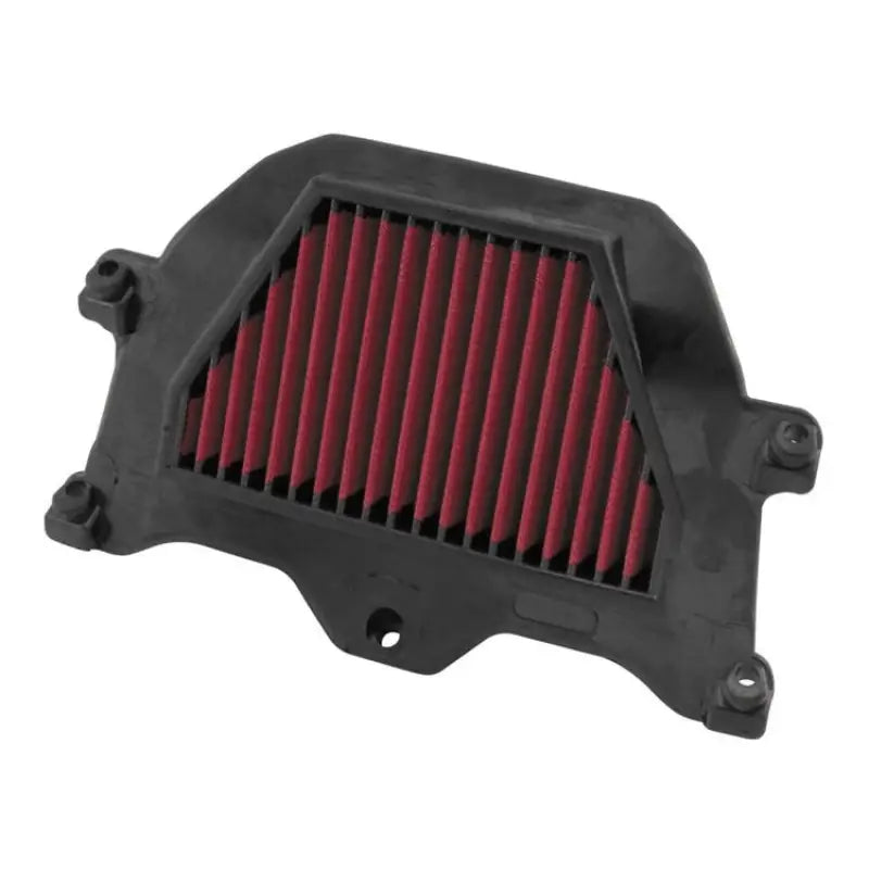 Black framed red air filter for Yamaha YZF-R6 BikeMaster air filter replacement