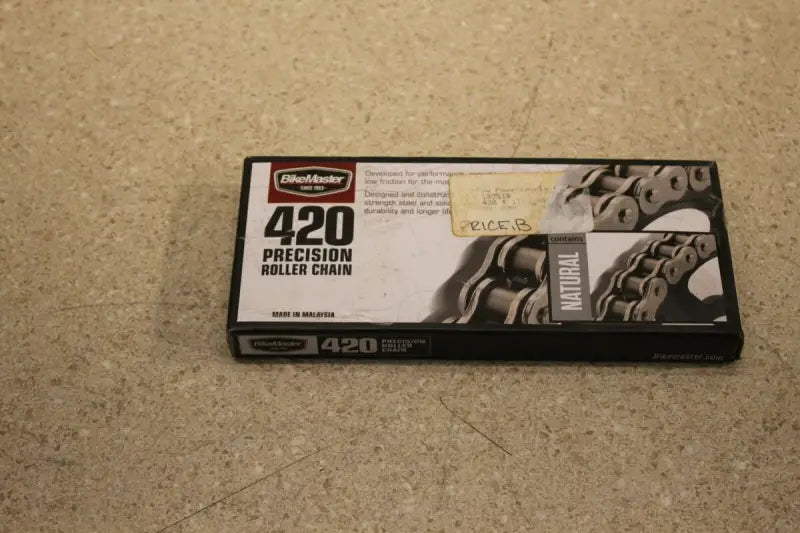 BikeMaster 420x110 chain with precision roller chain technology for bikes