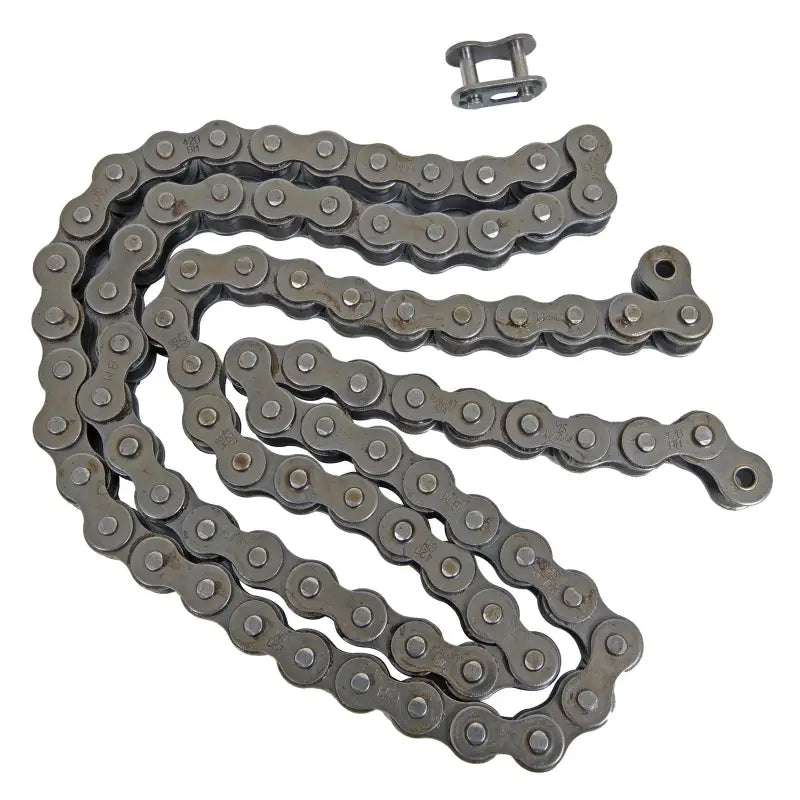 BikeMaster 420x86 chain with metal roller chain and connecting link for bikes