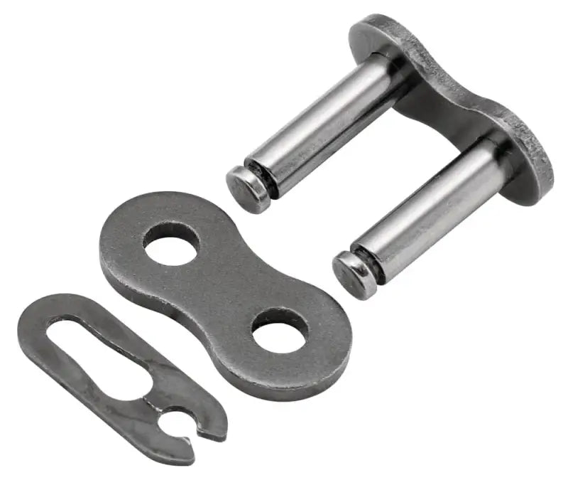 Detached chain link components for BikeMaster 428H Chain Master Link replacement