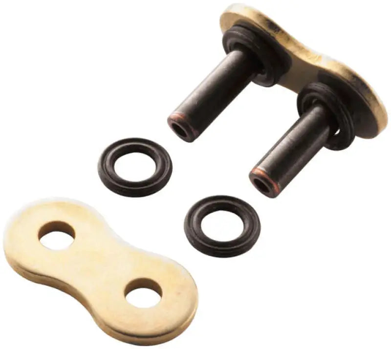 BikeMaster 520 BMZR Rivet Link - Gold motorcycle chain master link for bike repair