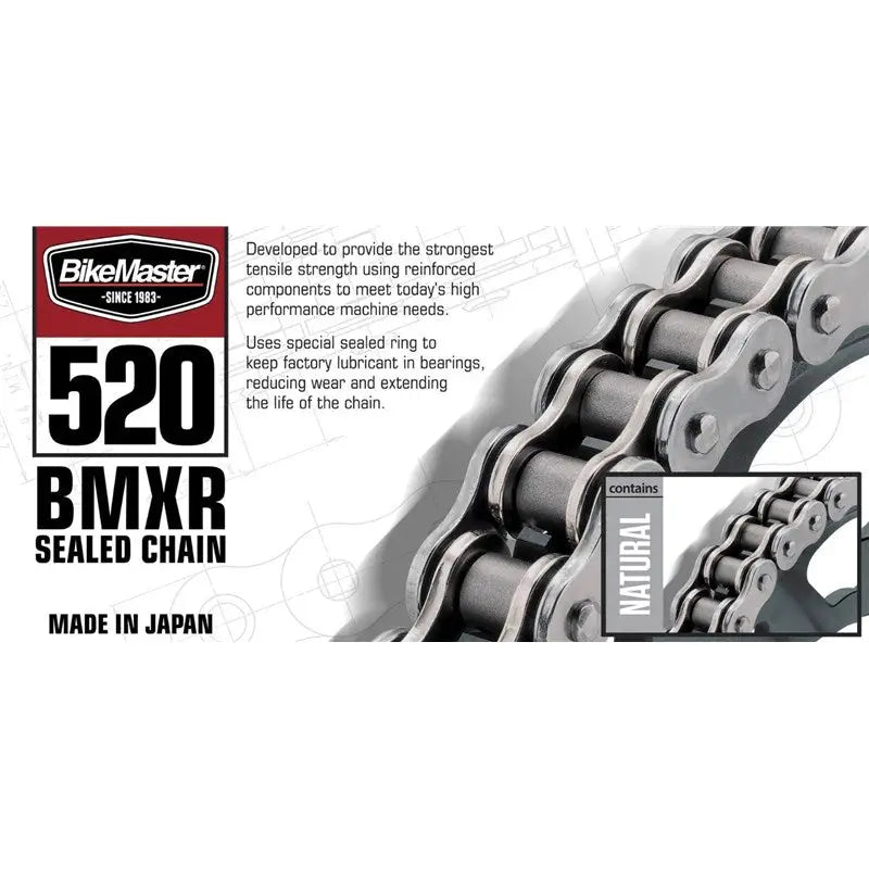 BikeMaster 520BMXR Clip Chain Master Link for durable BikeMaster 520 BMXR sealed chain