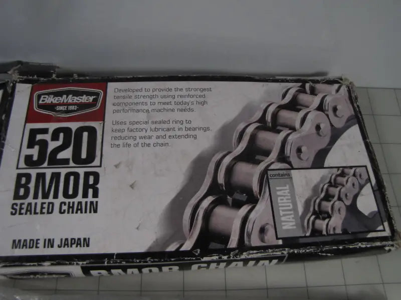 BikeMaster 520x104 BMOR sealed chain for bikes, durable bikemaster 520x104 bmor part