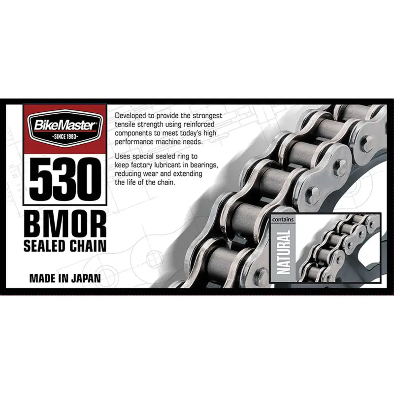 BikeMaster 530 BMOR O-Ring Clip Link - Gold - 197305 - Drivetrain