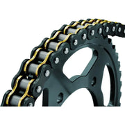 Bike Master 197440 BikeMaster 530x160 BMZR Z-Ring Chain - Black/Gold - 197440
