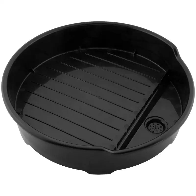 Round black oil drain pan for Drum Drain Container or Drain Container Cover cleanup