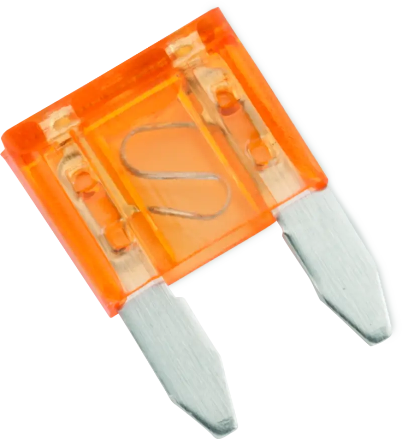 Orange automotive mini blade fuse for BikeMaster 5Piece 5A replacement blade fuse