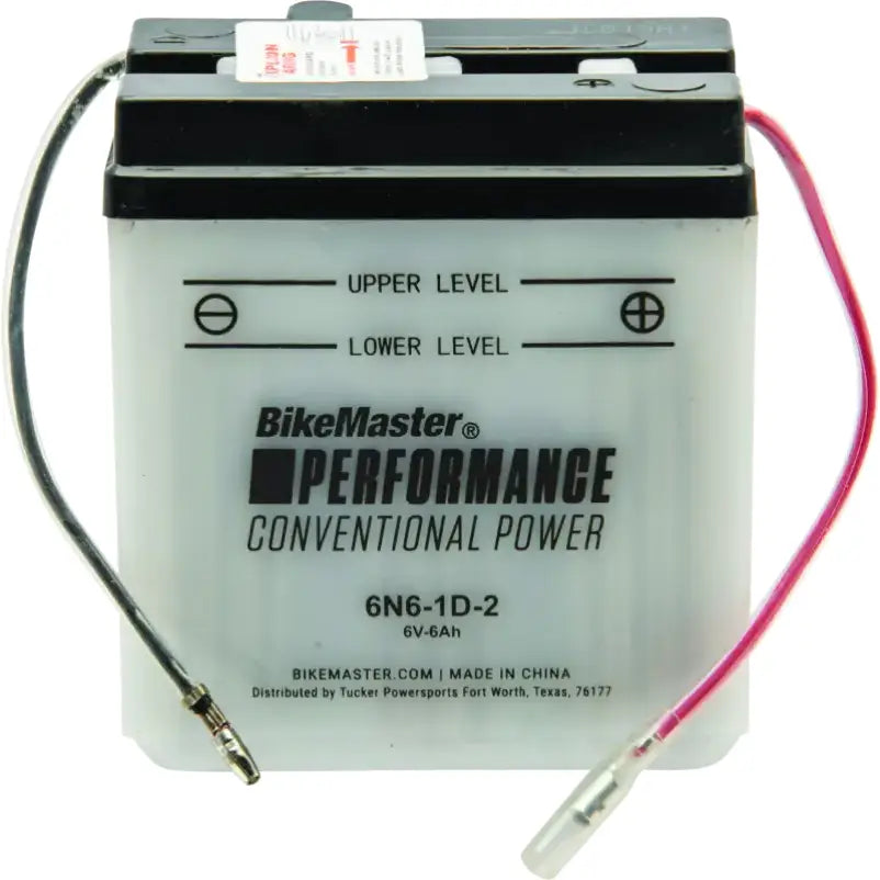 BikeMaster 6N6-1D-2 Battery - BikeMaster