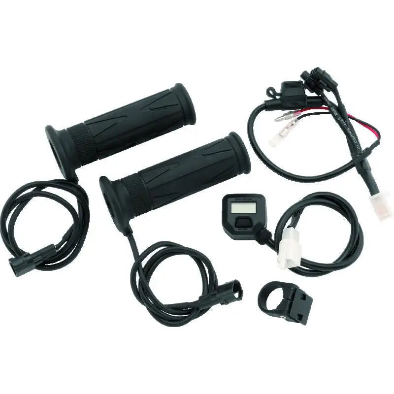 Bike Master 266282 BikeMaster 7/8in Heated Grips w/ LCD Switch - 266282