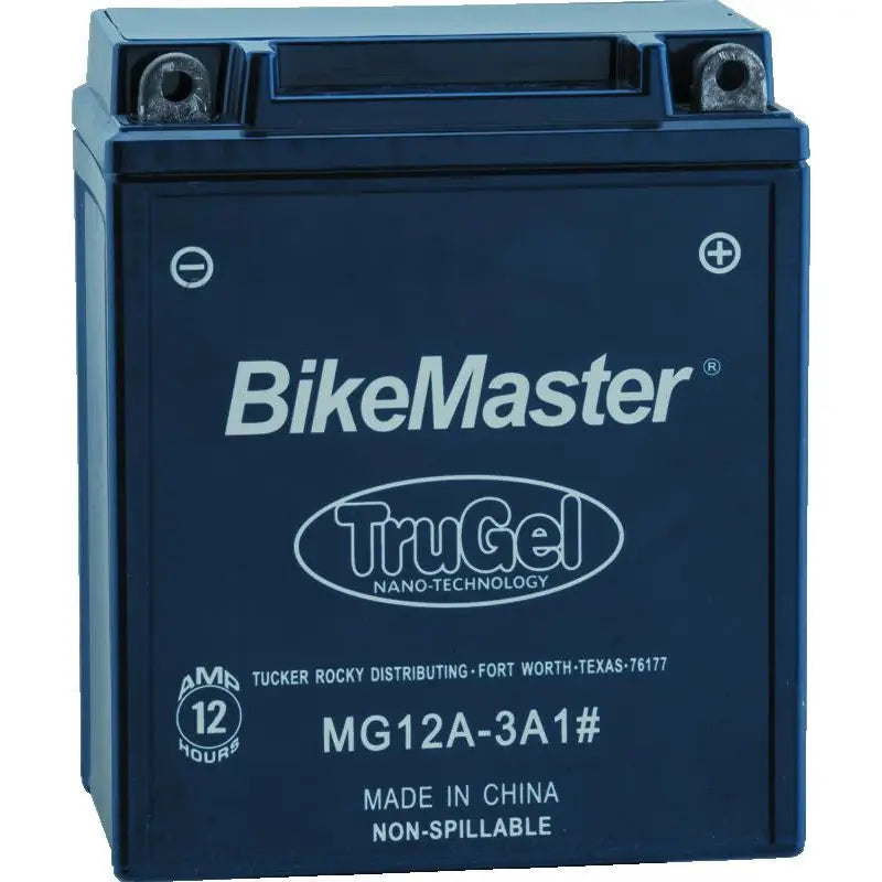 BikeMaster 780505 BikeMaster Trugel Battery MG12A-3A1