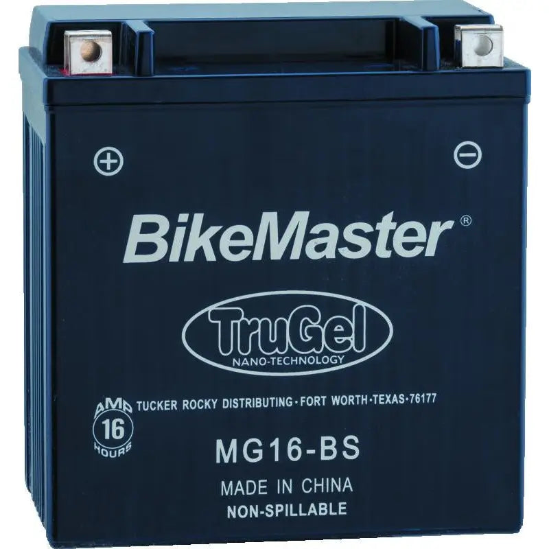 BikeMaster 780520 BikeMaster Trugel Battery MG16-BS
