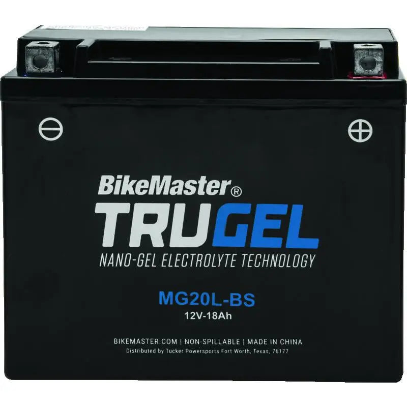 BikeMaster 780526 BikeMaster Trugel Battery MG20L-BS