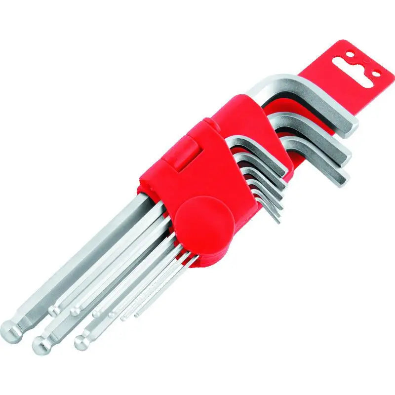 Bike Master 151580 BikeMaster 9-pc Ball End Short Wrench Set - Metric - 151580